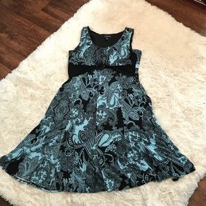perceptions fit and flare dress